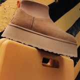 【5cm厚底】UGG  Classic Mini Dipper Boot Chestnut 1168170