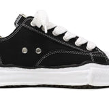 Maison Mihara Yasuhiro Canvas Low Black A01FW702-BLK