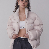 Rest&Recreation Hood Down Jacket - Champagne Pink