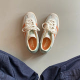 ADIDAS GAZELLE INDOOR 抹茶灰橘 JQ0011