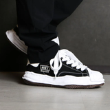 Maison Mihara Yasuhiro Blakey Sole Canvas Low Cut Black A08FW735-BLK