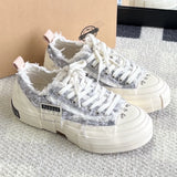 xVESSEL Canvas Low Top 'Grey' S23X06G 變色