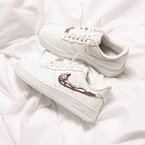 Nike Air Force 1 Low 'Liquid Metal Swoosh Metallic Pink' IF1686-161