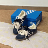 ADIDAS SAMBA OG 奶油海軍藍 JI3217