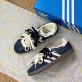 ADIDAS SAMBA OG 奶油海軍藍 JI3217