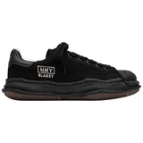 Maison Mihara Yasuhiro Sole Canvas Low-Top Blackxblack A08FW735