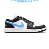 Air Jordan 1 Low Wmns Black University Blue