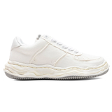 Maison Mihara Yasuhiro Wayne Low OG Sole Washed Canvas White A08FW708