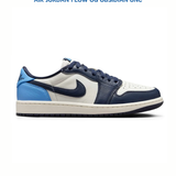 Air Jordan 1 Low OG Obsidian UNC CZ0790-400