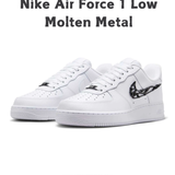 Nike Air Force 1 Low 'Liquid Metal Swoosh' IF1686-101