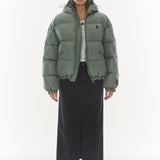 Rest&Recreation Hood Down Jacket - Khaki