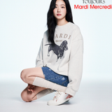 Mardi Mercredi Sweatshirt Ddanji Oatmeal Taupe