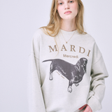 Mardi Mercredi Sweatshirt Ddanji Oatmeal Taupe