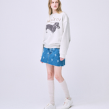 Mardi Mercredi Sweatshirt Ddanji Oatmeal Taupe