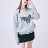 Mardi Mercredi Sweatshirt Ddanji Grey White