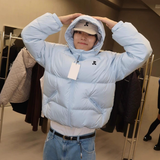 Rest&Recreation Hood Down Jacket - Sky Blue