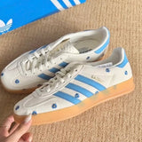 ADIDAS SAMBA OG 刺繡雛菊 藍白 - HADNUS