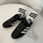 Adidas Taekwondo Black White - HADNUS