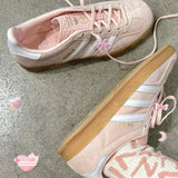 ADIDAS W GAZELLE INDOOR SANDY PINK - HADNUS