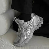 Asics Gel - Flux 4 CN 金屬銀 - HADNUS