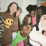 Drew House Deconstructed Hoodie Brown - HADNUS