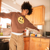 Drew House Deconstructed Hoodie Brown - HADNUS