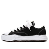 Maison Mihara Yasuhiro Canvas Low Black A01FW702-BLK