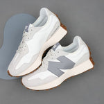 New Balance 327 Moonbeam Shadow Grey U327LT - HADNUS
