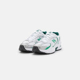 New Balance 530 White Silver Green - HADNUS