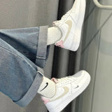 Nike Air Force 1 Low WMNS Tumbled Pink 櫻花粉 - HADNUS