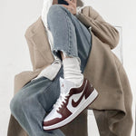 Nike Air Jordan 1 Low Team Red - HADNUS