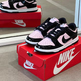 Nike Dunk Low Black Pink 漆皮 - HADNUS