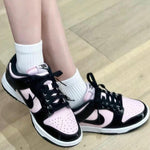 Nike Dunk Low Black Pink 漆皮 - HADNUS