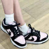 Nike Dunk Low Black Pink 漆皮 - HADNUS
