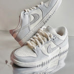 Nike Dunk Low Sail Aura 浮雕灰白 - HADNUS