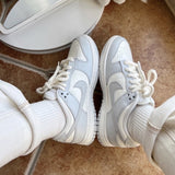 Nike Dunk Low Sail Aura 浮雕灰白 - HADNUS