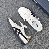 Onitsuka Tiger Tokuten Black White Gold - HADNUS