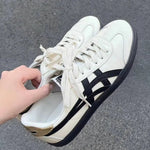 Onitsuka Tiger Tokuten Black White Gold - HADNUS