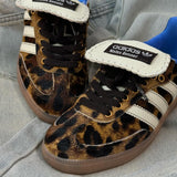 WALES BONNER X ADIDAS SAMBA LEOPARD - HADNUS