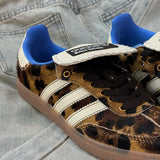 WALES BONNER X ADIDAS SAMBA LEOPARD - HADNUS